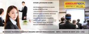 in house training bahasa inggris berkualitas - joelouisrock - com
