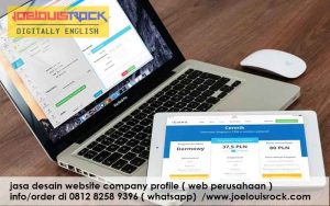 jasa desain website company profile - joelouisrock -com